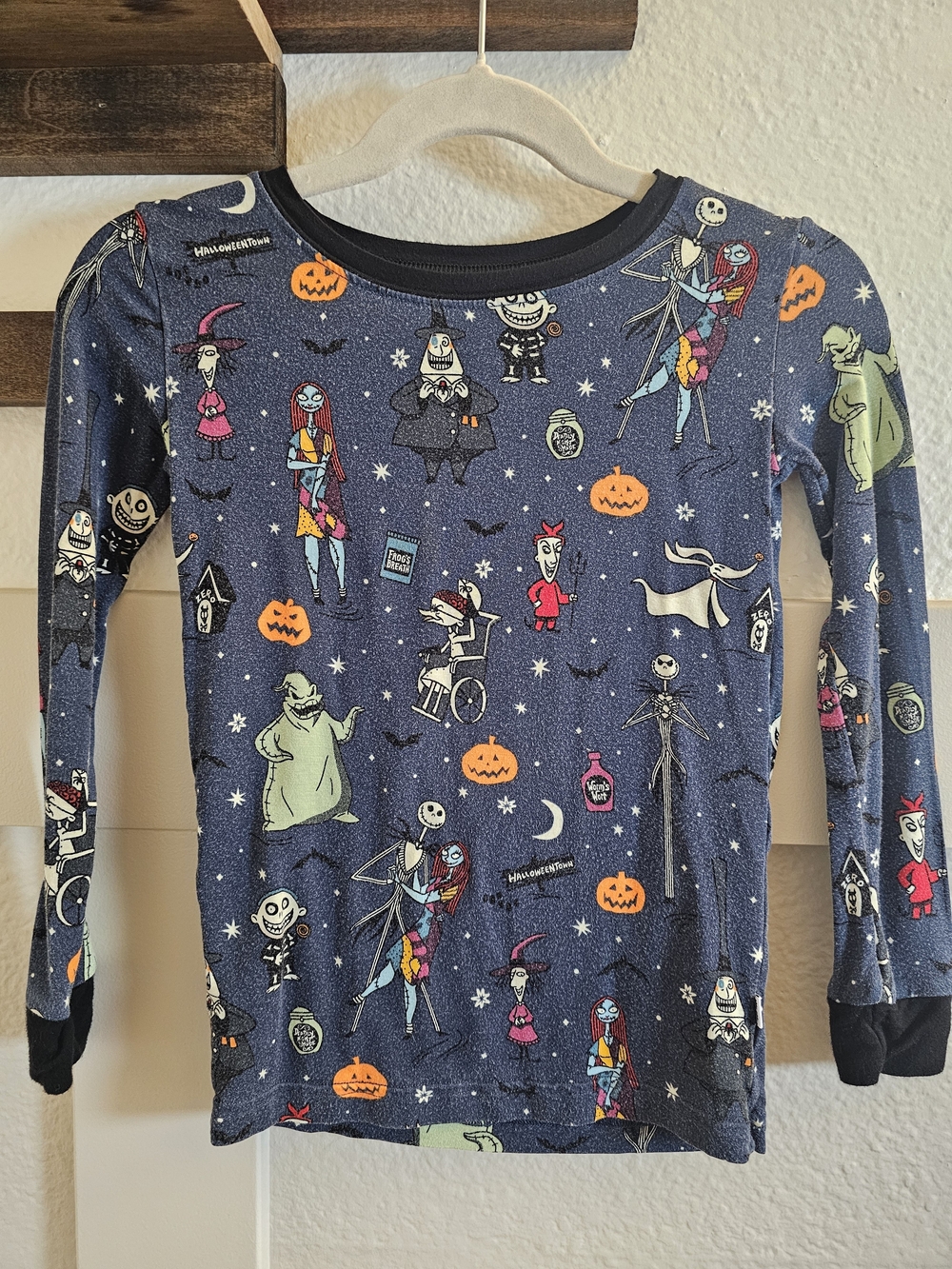 Little Sleepies Jack Skellington and Friends Long Sleeve Pants set
